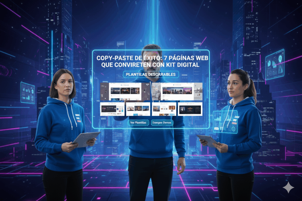Copy-paste de éxito: 7 páginas web que convierten con Kit Digital (plantillas descargables)