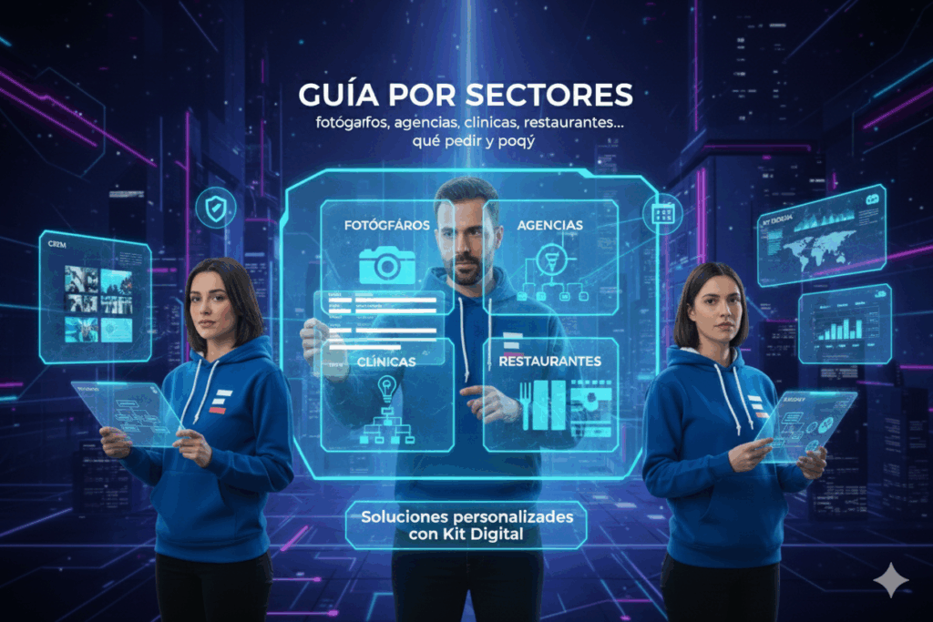 Guía por sectores: fotógrafos, agencias, clínicas, restaurantes… qué pedir y por qué